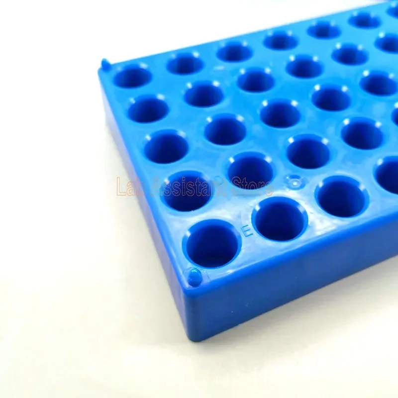 1-częściowy plastikowy stojak na fiolki do szklanej butelki na próbki o pojemności 2 ml-60 ml Uchwyt na butelkę na głowę Materiały laboratoryjne do chemii — zdjęcie produktu 3