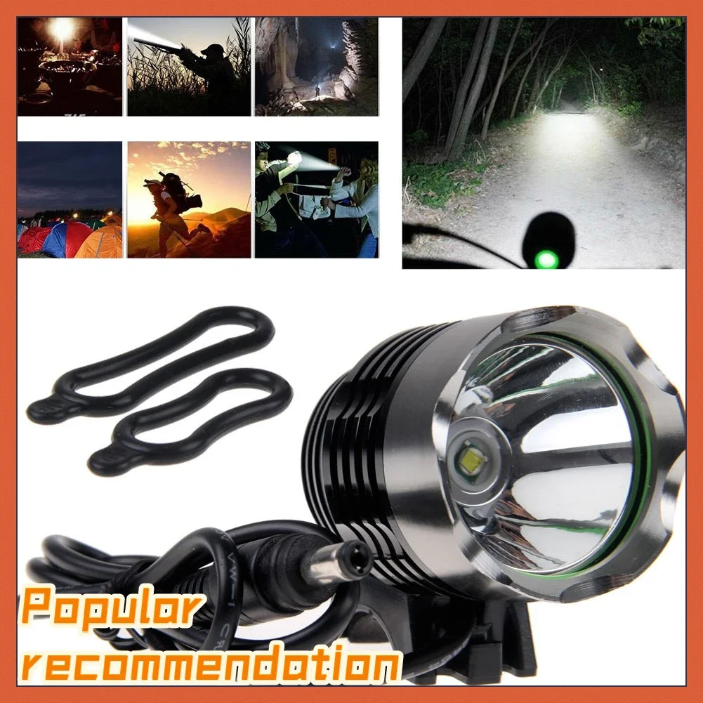 USB Port LED Bicycle Headlight Waterproof Bike Light Lamp Cycling Bike Bicycle Front Light 5 Optional Colors Bicycle Light