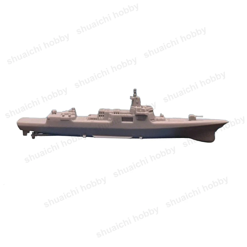 1PCS 1/2000 Scale Type 055 Guided Missile Destroyer Unpainted Warship Model 3D Printed Miniature Navy Vessel Static Ornament