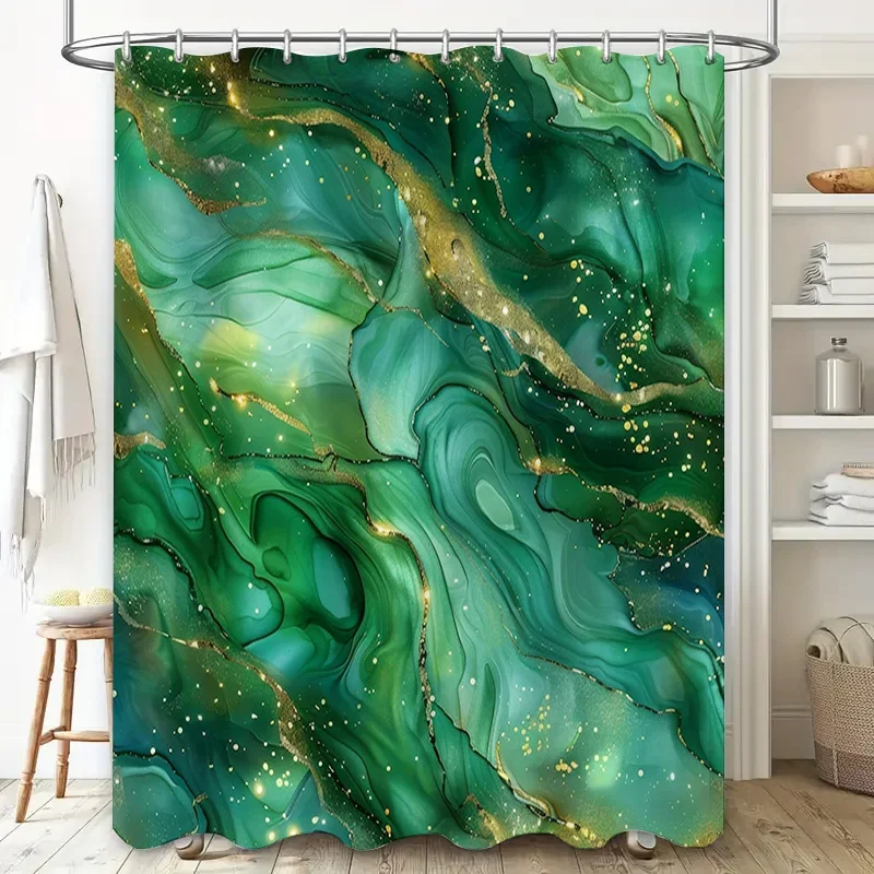 Luxurious Green Mar… - image