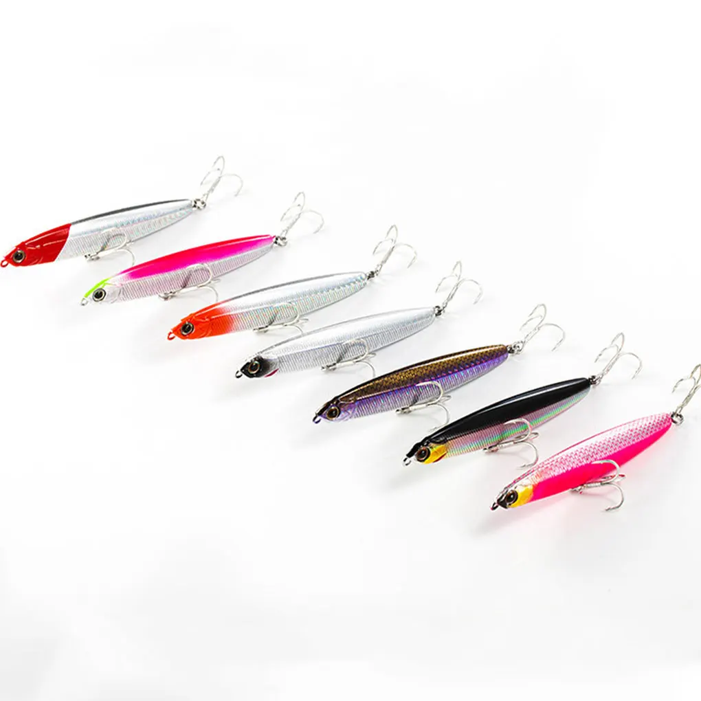 

5 Pieces Fishing Bait Plastic Crankbait Saltwater Freshwater Seawater Lake Stream Lures Fish Tackle Fluorescence Pink