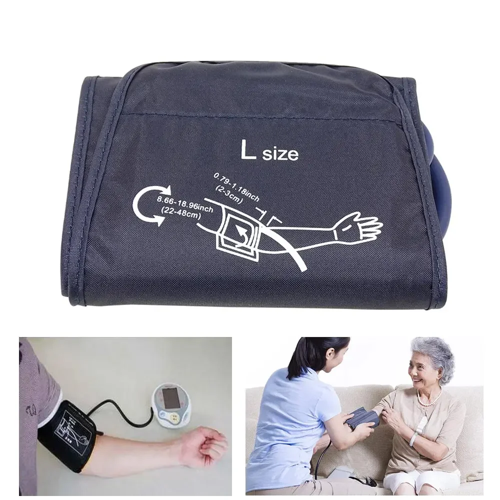 Arm Blood Pressure Single Cuff Manometer Sphygmomanometer Upper Armband 22-32/42/48cm Adult Child Infant for BP Patient Monitor