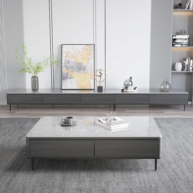 

Storage Mobile Tv Stands Living Room Display Luxury Drawers Wood Tv Table Minimalist Organizer Muebles Para Tv Home Furniture