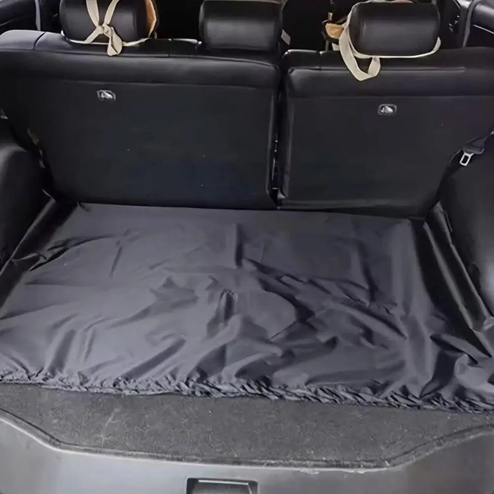 Caer Universal Waterproof Polyester Fiber Cargo Mat Portable Dustproof Luggage Liner Pet Mat For Car SUV Trunk Protection G2N2