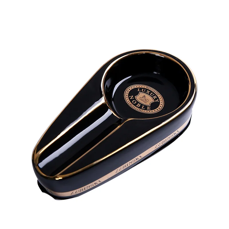 

Cigar Ashtray, Ceramic Ashtray Creative Portable Cigar Ashtray Cigar Accessories