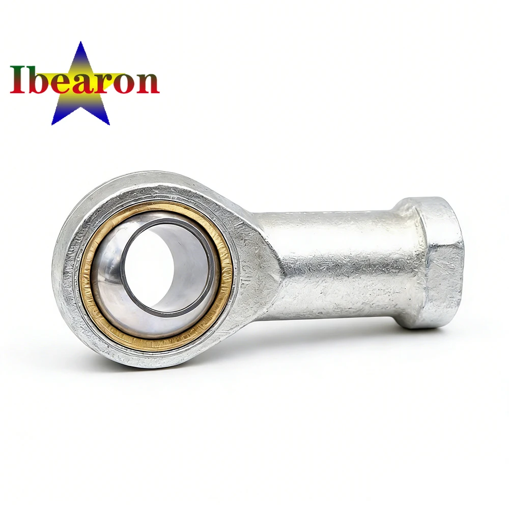 1PCS SI18T/K SIL18T/K Self-lubricating Rod End Bearings Female Threads Steel-PTFE Metallic Fabric Maintenance-Free
