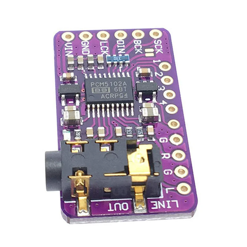 【buy-it-now-】5x-pcm5102-i2s-iis-digital-audio-dac-decoder-module-stereo-dac-digital-to-analog-converter-voice-module-for-raspber
