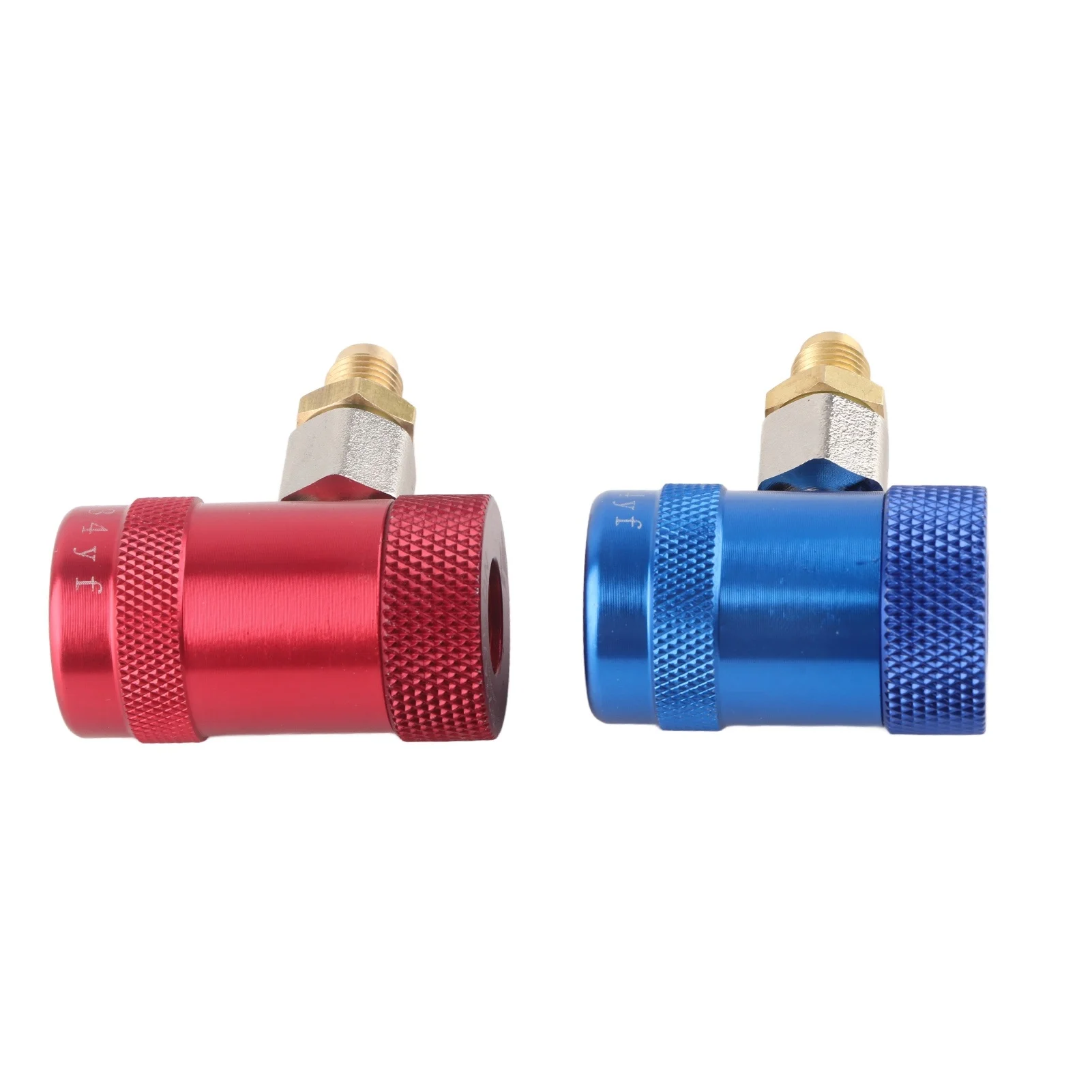 Car A/C Quick Adapter High/Low Pressure Fluoride Liquid Filling Couplers Connectors HS‑1234YF