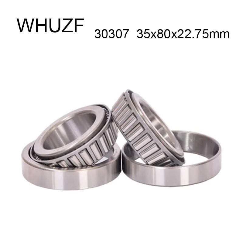 

Free Shipping 30307 Tapered Roller Bearings 1/2pcs 35*80*22.75 mm Tapered Roller Bearings 7307E High Speed Bearings