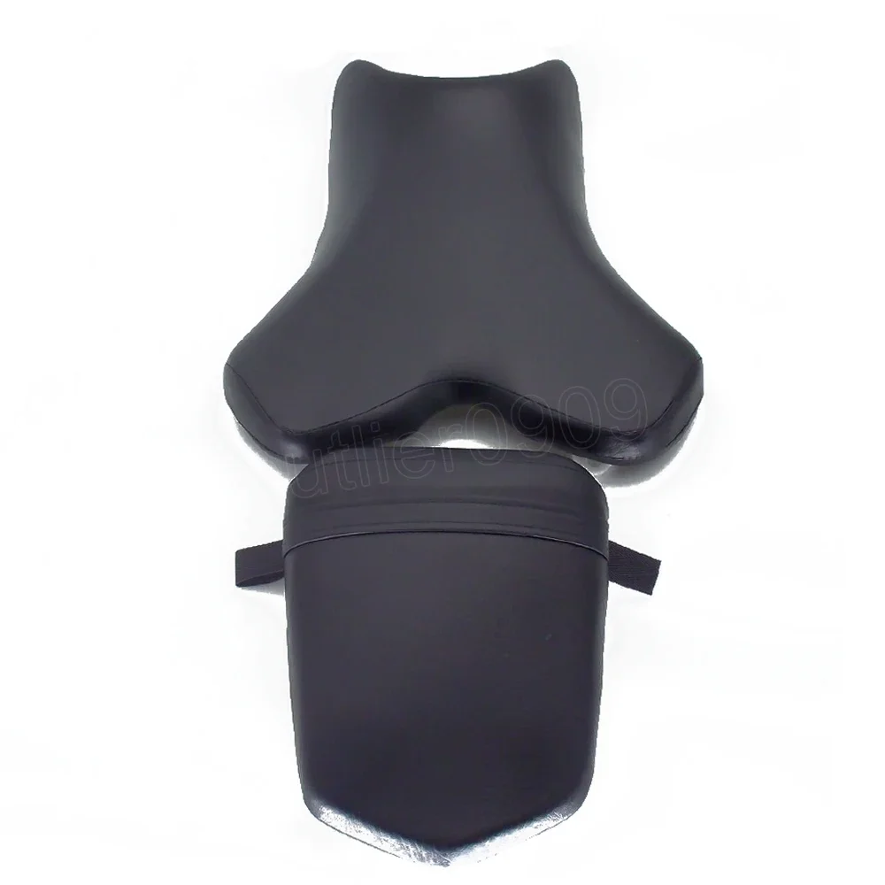 Motorcycle Black Front Rear Seat  Pillion Cushion Saddles For Yamaha YZF-R1 2004-2006 2005