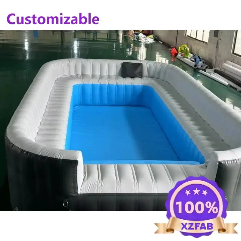 Factory Direct 2026 Top Piscinas inflables personalizadas comerciales que nadan con salón portátil para fiesta