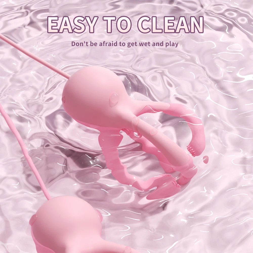 الحلمة المشبك هزاز للنساء تدليك الثدي البظر Ctimulator محسن الحلمة مص محفز الجنس لعب الإناث ألعاب جنسية #5