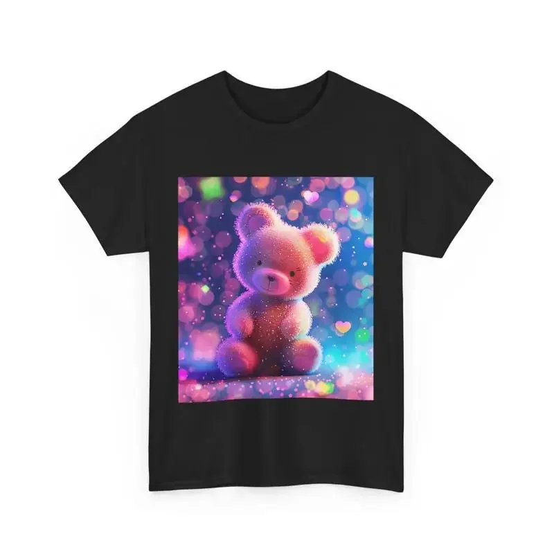 

CUTE TEDDY BEAR ART TEE TSHIRT KAWAII PLUSH GIFT SHIRT MEN WOMEN TEENS MAGICAL