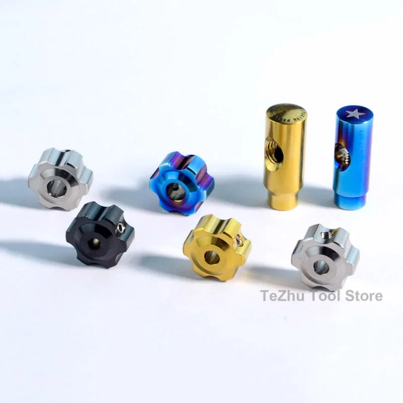 1Pcs adjustment nut for pump BREMBO/wind speed/CNC manual adjustment modification nut Titanium alloy