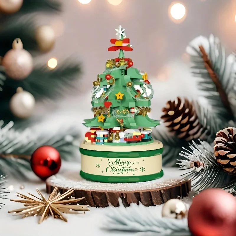 

Christmas assembly building block set is suitable for boys and girls over 6 years old. If you like gifts, it is also perfect for