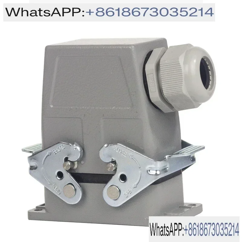 HDD-042 rectangular heavy-duty connector waterproof industrial plug