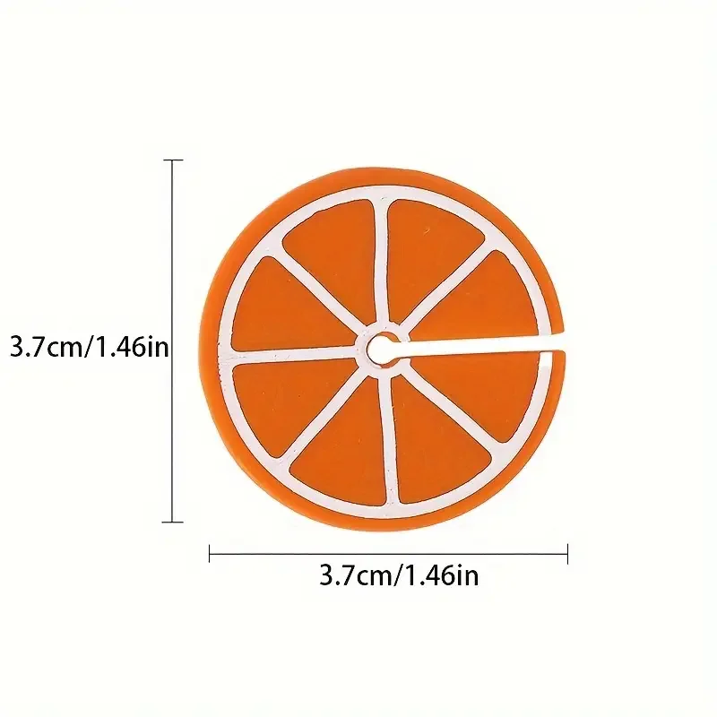 Ornamento di limone in silicone per vetro da 8 pezzi, riconoscente per bicchiere di vino, pennarello per bicchiere di vino per feste, riutilizzabile, adatto per bar, feste, cucina