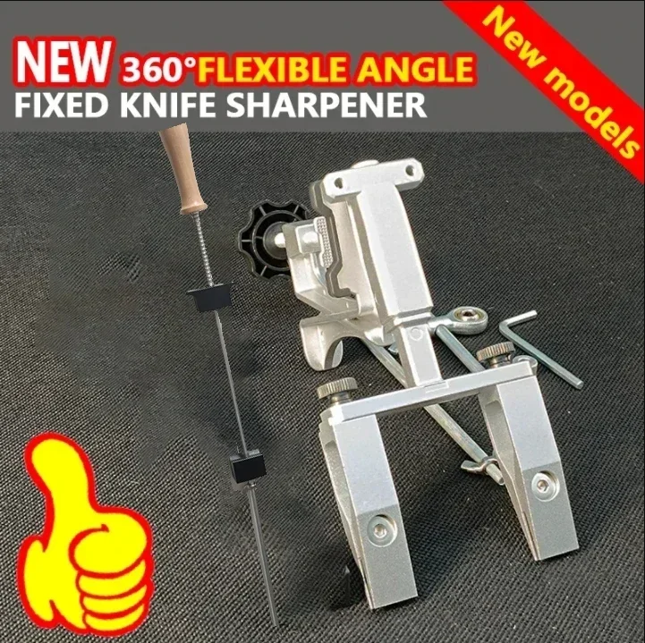 

Angle Fixed Knife Sharpener Professional Sharpening Stone Kitchen Grinding System Honing Diamond Grinder Woodwork Tool Whetstone
