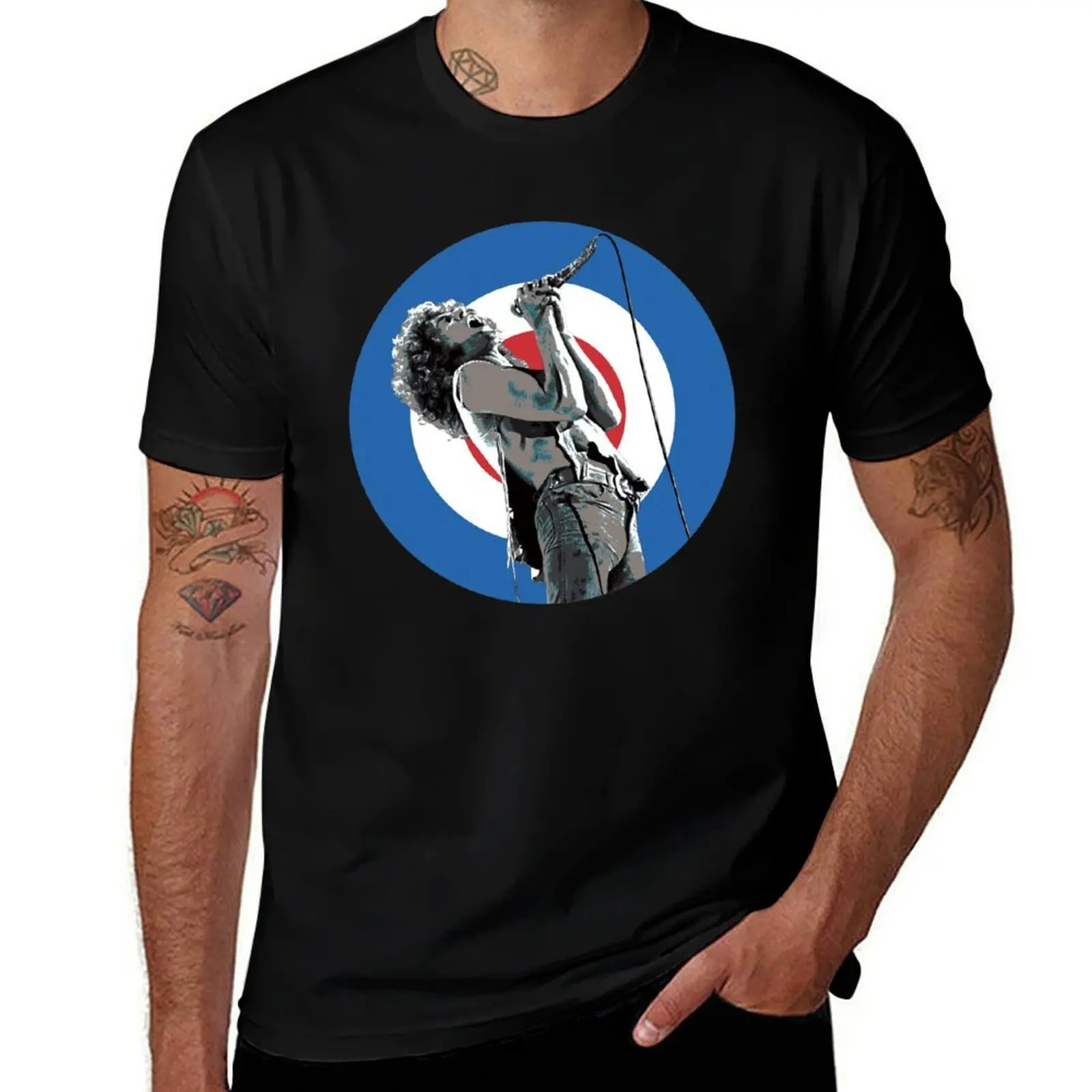 

Roger Daltrey T-Shirt fashion shirts Man t-shirt blacks oversized graphic tee Men's t-shirts