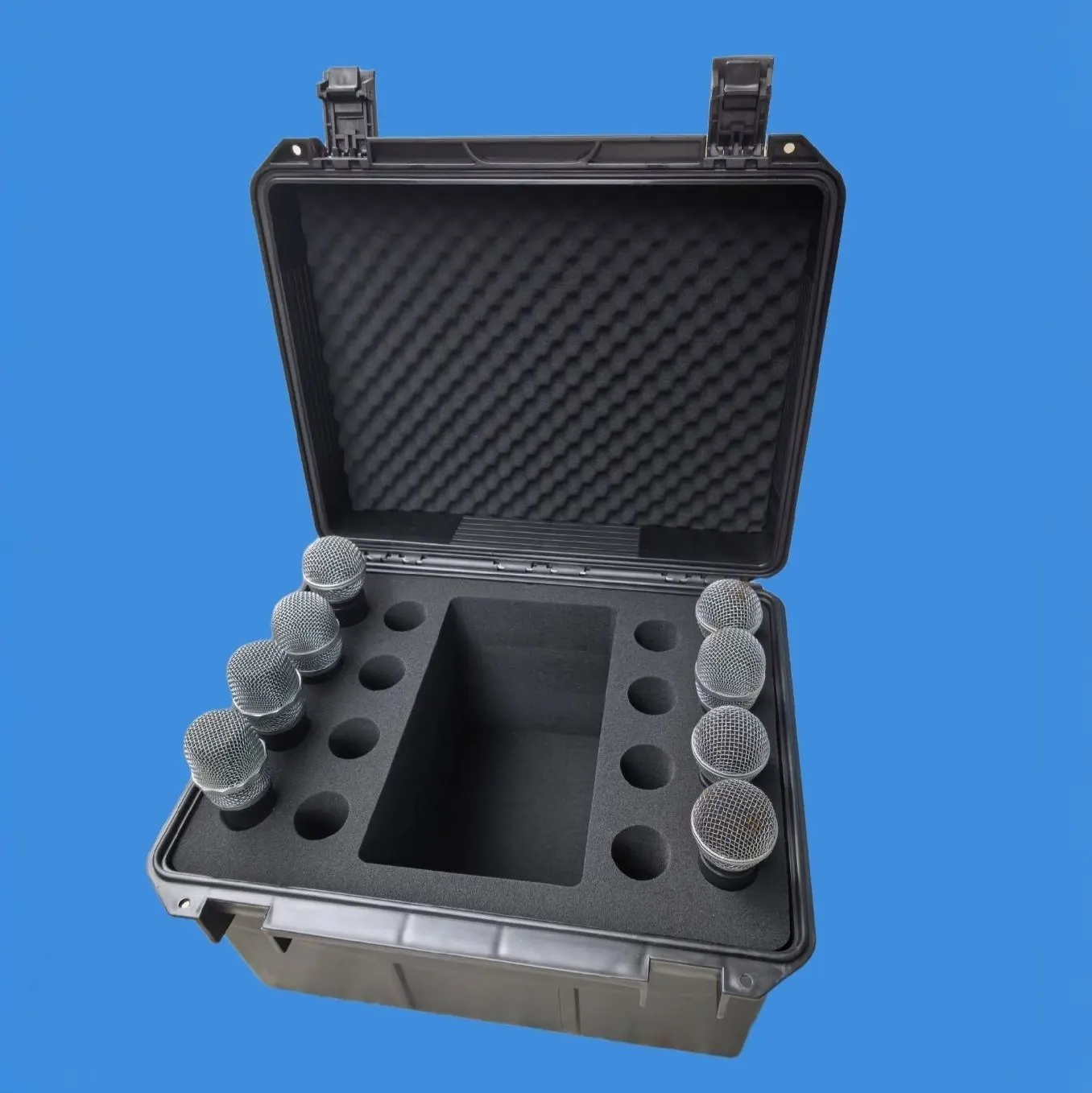 Wireless 12/16/20 Microphone Microphone Waterproof Plastic Toolbox