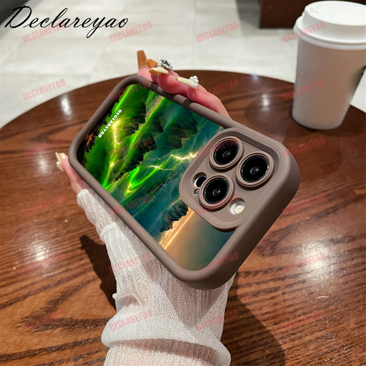 DECLAREYAO ماتي بولي يوريثان لينة خفيفة سليم حالات لسامسونج غالاكسي A06 J8 A56 M51 F15 A01 Prime نوت 20 M30S A يغطي حافظة للصدمات