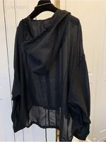 Vestes à Capuche pour Femme, Vêtements d'Extérieur Légers et Respirants, avec Fermeture Éclair Résistante au Soleil, Été 6