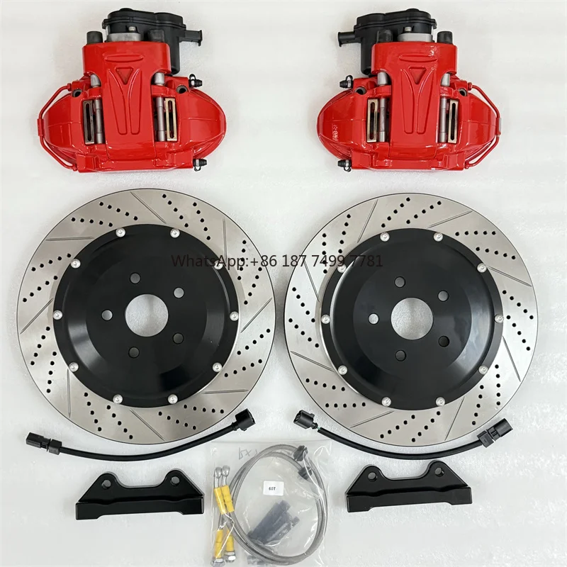 

4 Pot Caliper with Electric Parking Brake for . A5 S5 A3 A4 A5 A6 A7 A8 S3 . W205 C180 .7 GTI ...LC300