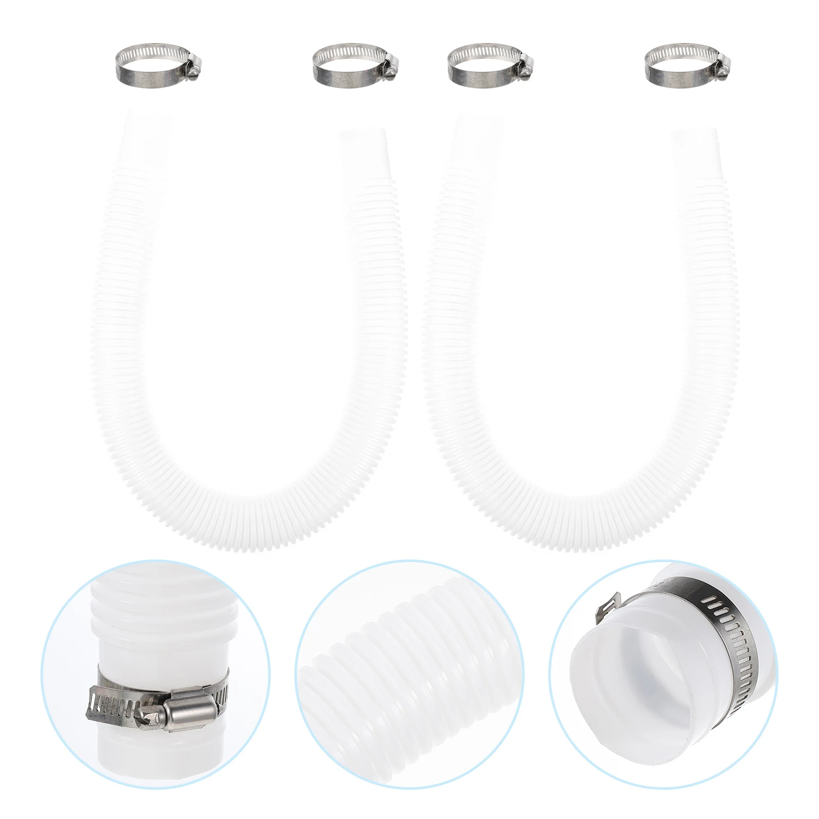 

Hot Spring Swimming Water Pipe Replacement Hose Pump Filter Stainless Steel Accessories Durable Lightweight for Above Ground
