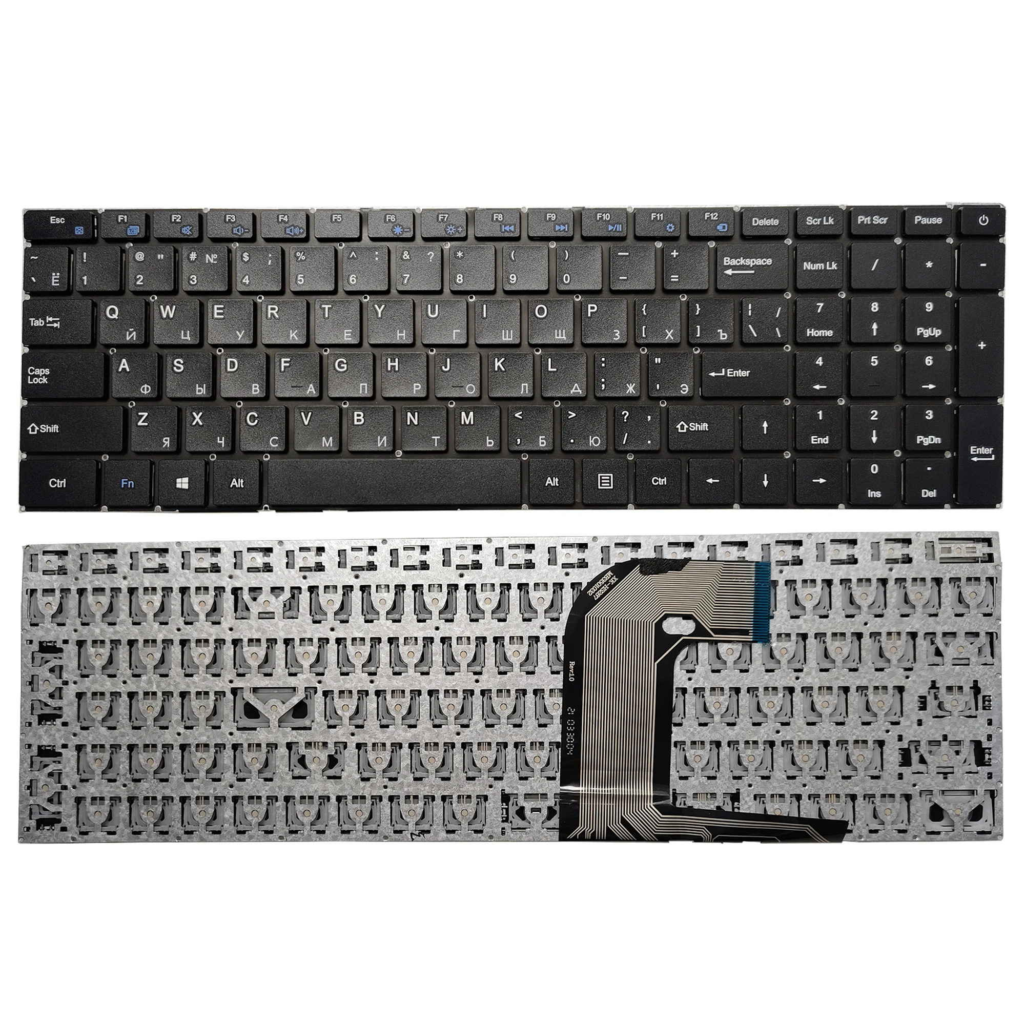 Imagem -02 - Teclado Russo para Iru Z15x C15x Z15s Q15a Z15f Q15s Xs3501032 Pride-k4532