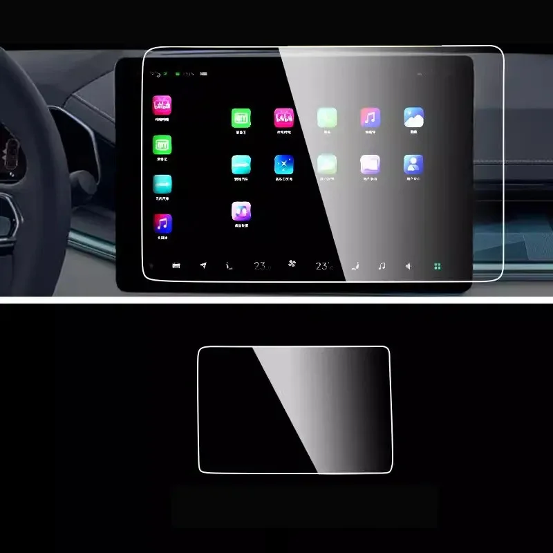 Car Tempered Glass For ZEEKR 001 2023 Full Touch Screen Film Sticker Protective HD Tempered Screen Auto Accessories
