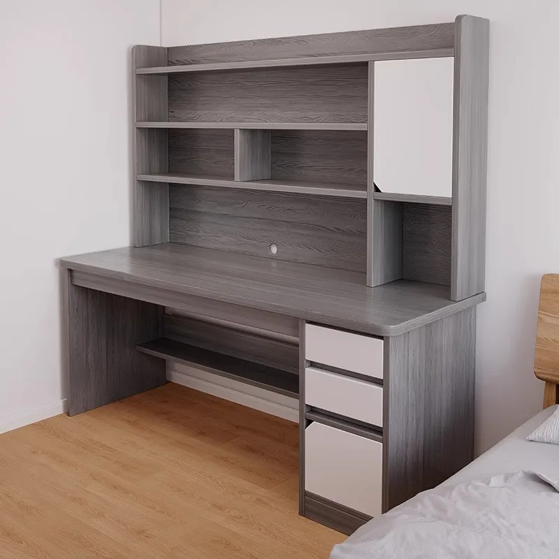 

Desk integrated student bedroom household computer desk simple writing rental house simple modern table
