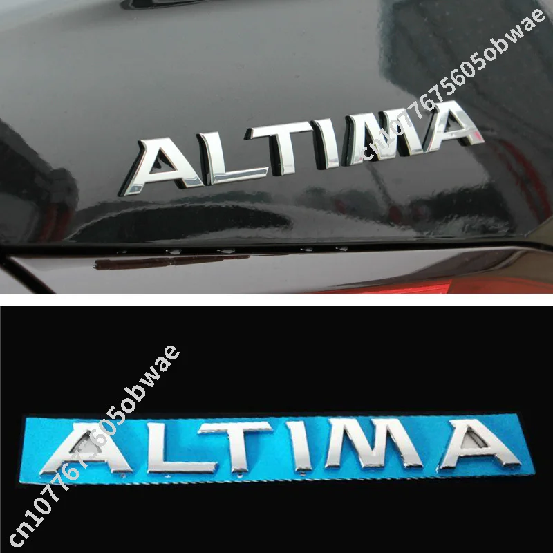 Rear Trunk Words Letters Logo Badge Emblem Decals Sticker Teana Altima 2004 2019 230JKV6 230JM 2.5XL 2.5XV 350JM 250XL 250XV V6