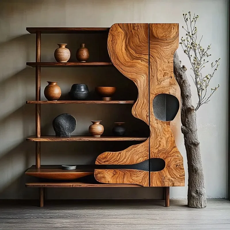 Solid wood cabinets, side cabinets, lockers removable