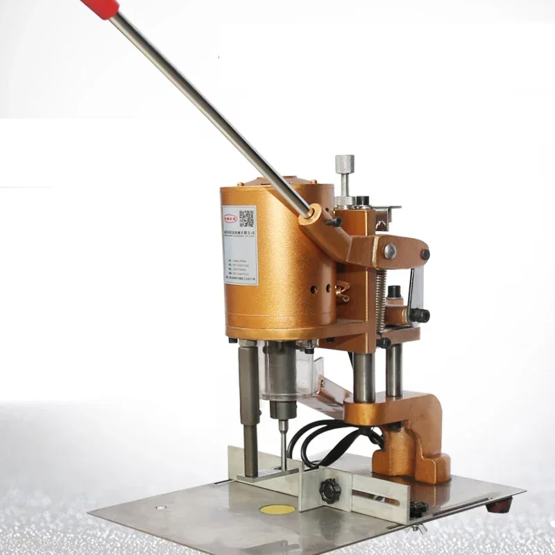 Upgrade Tag Punching Machine /180 W Single Round Hole Loose-Leaf Voucher Paper Desktop Punching And Punching Machine