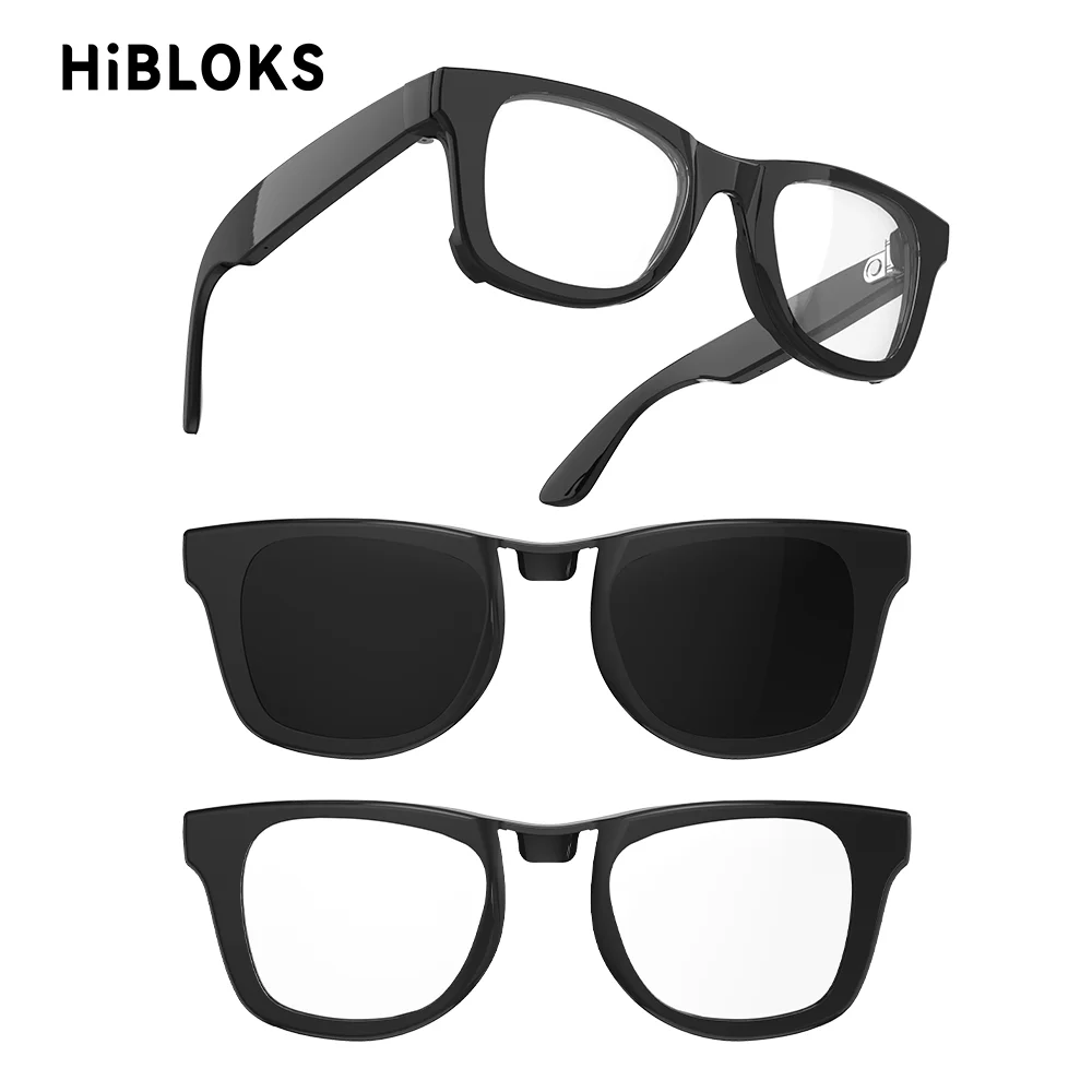 HIBLOKS Camera Occlusion Clip For RayBan Meta Wayfarer GEN1/2/3 RW4011/RW4012/RW4008/RW4006 Smart Glasses Fully Occluded Clip