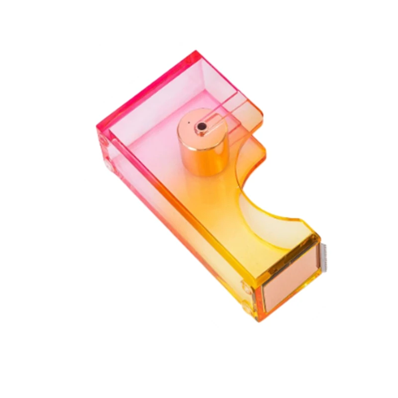 Desk Tape Dispenser Heavy Duty Cute Tape Dispenser With Non-Skid Base Suitable For 1 Inch Core Tape