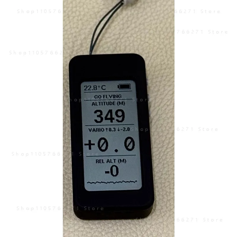 Paragliding Altimeter Vario Digital Altitude Meter Gliding Flight Height Tester with Beep Sound Professional