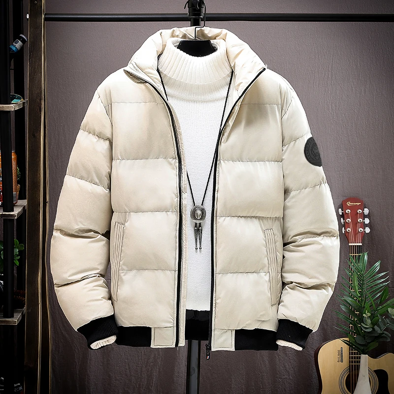 2024 Winter jackets men Fashion Thick Warm Cotton-Padded Jacket Men's Casual Loose style High Quality Large Size coat male 5XL