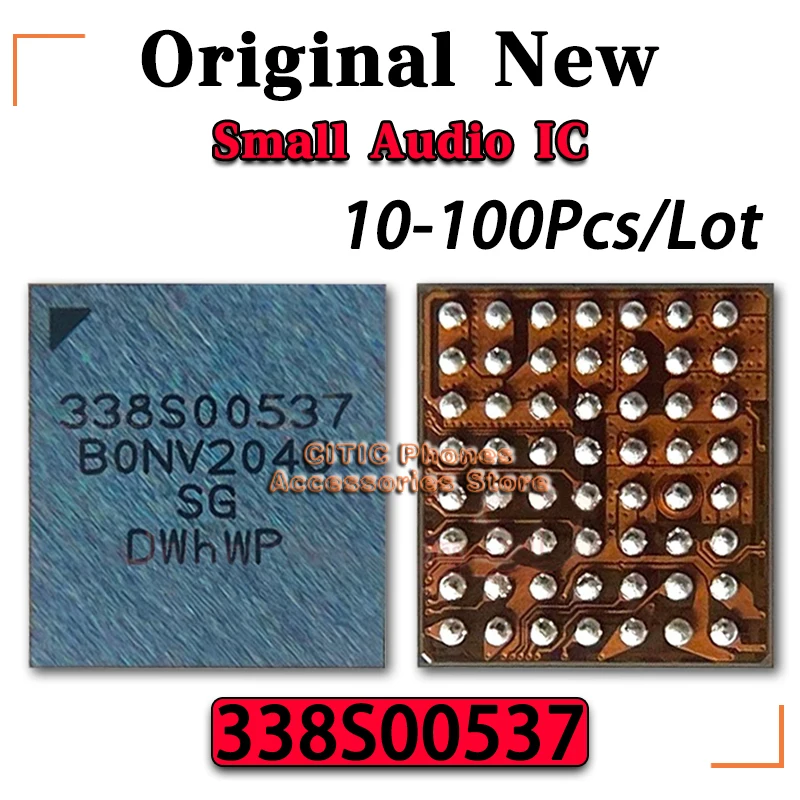 10-100Pcs/Lot New Original 338S00537 U8000 U8300 Small Audio Ring Amplification IC For iphone 12 13 Series 12/13Pro/Max/Mini