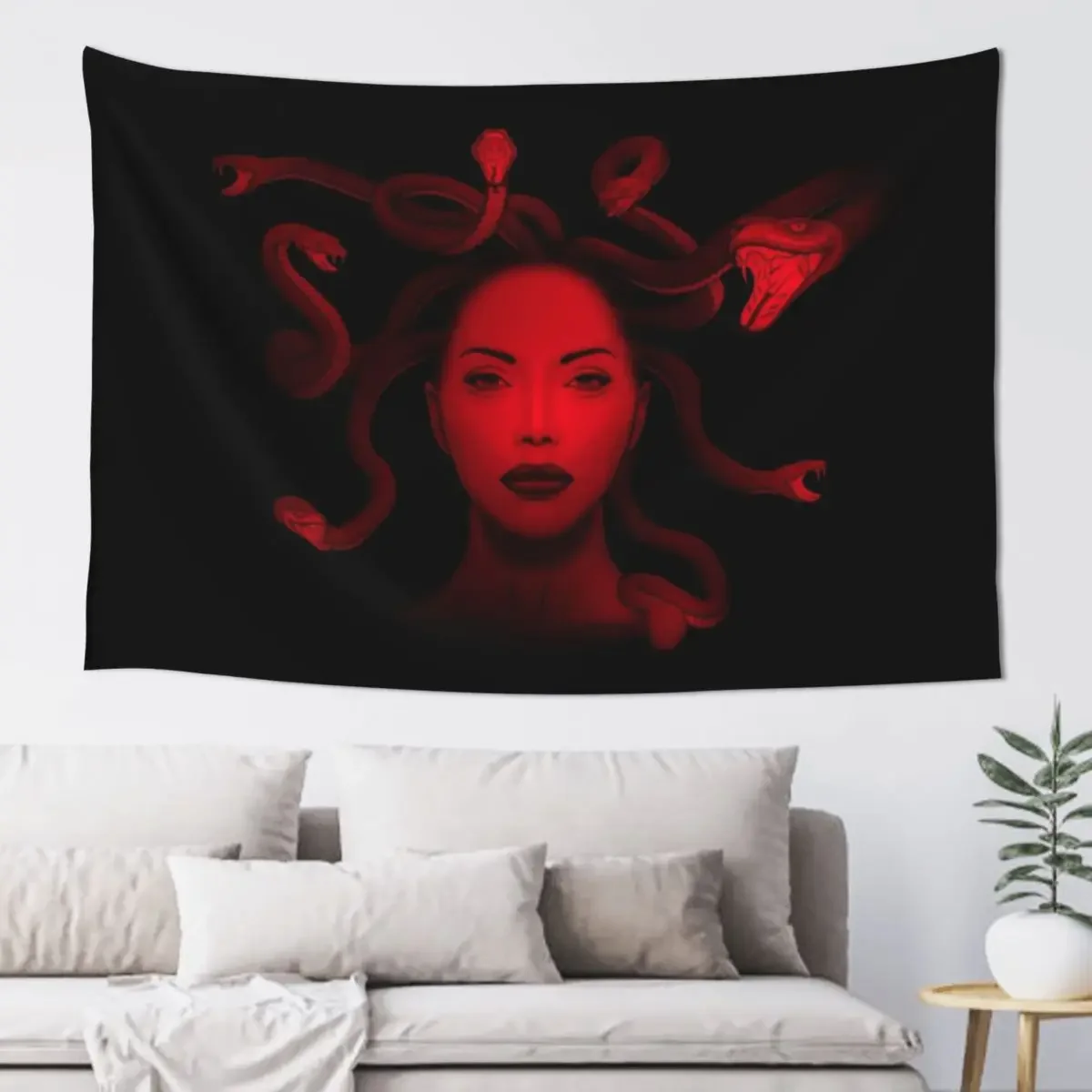 

Medusa Tapestry Things To The Room Living Room Decoration Funny House Decorations Tapestry