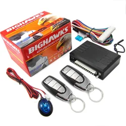 NEW Universal Car One-Way Alarm System Car Keyless Entry System Without Siren For 12V DC Vehicle With Central Door Lock System