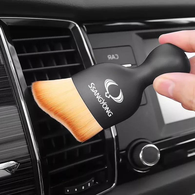 

Car Interior Cleaning Tool Air Conditioner Air Outlet Cleaning Brush For SsangYong Actyon Korando Kyron Musso Rexton Tivoli