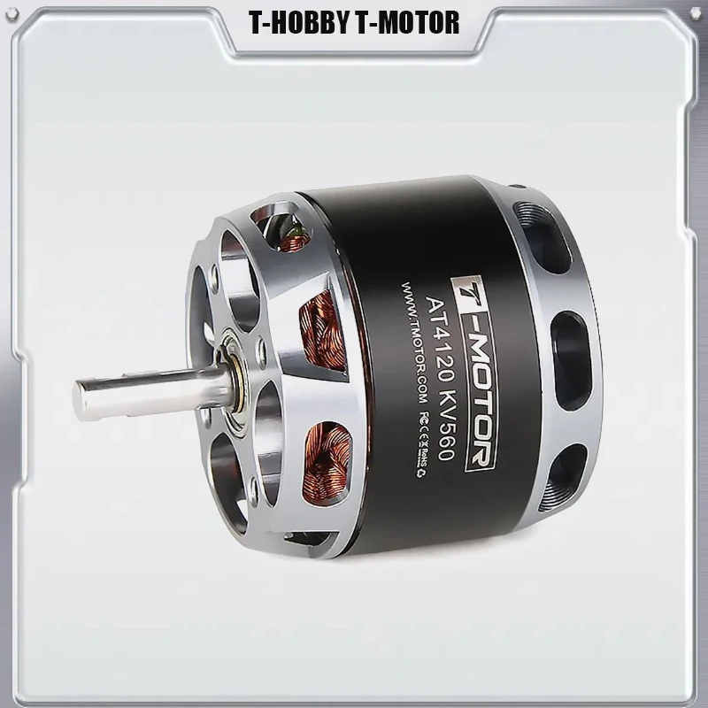 T-HOBBY/T-MOTOR AT4120 Long Shaft 250kv 500kv 560kv Brushless RC Airplane Electric Motor
