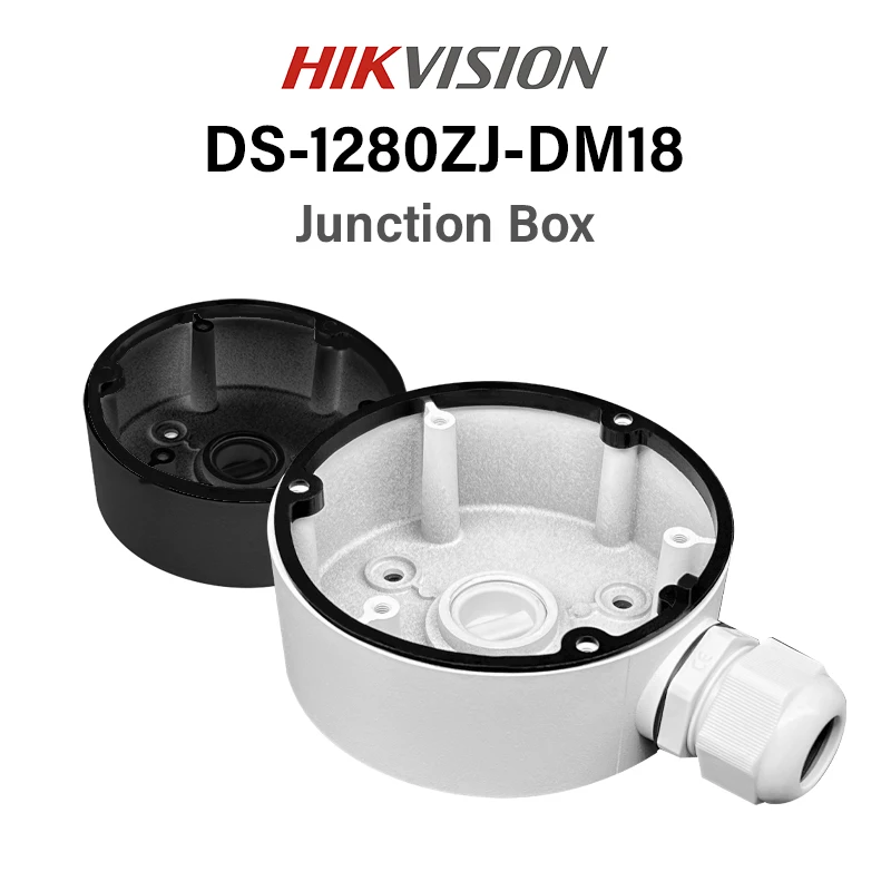 Hikvision DS-1280ZJ-DM18 Junction Box For Dome Camera DS-2CD1143G0-I DS-2CD2185FWD-I(S) DS-2CD2143G0-I(S) DS-2CD2125FWD-I(S) OEM