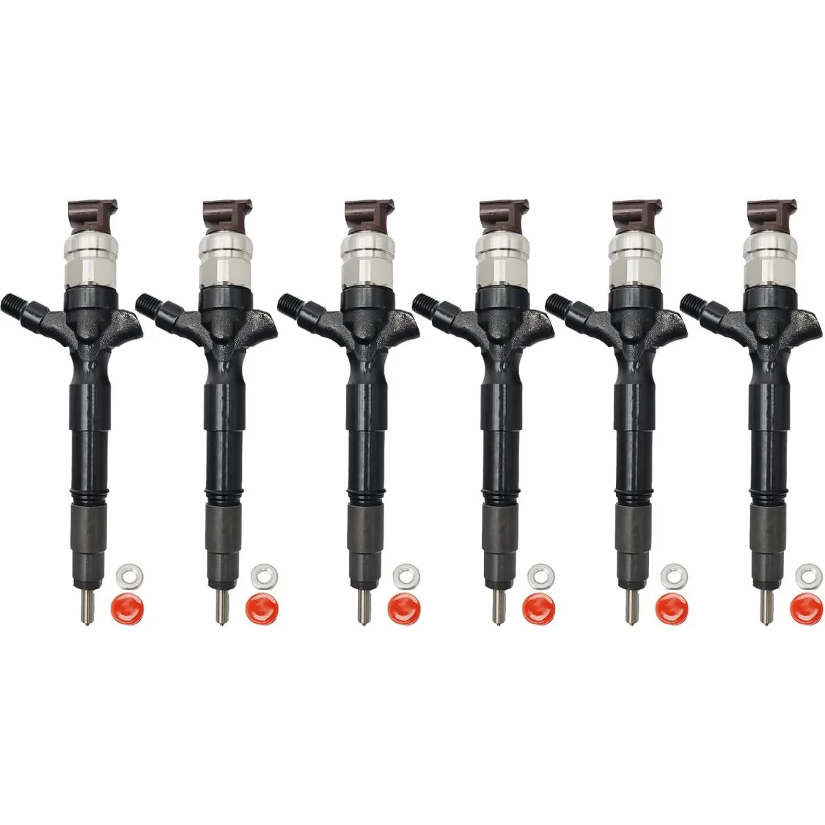 6X Fuel Injector 295050-2160 2950502160 For Isuzu 4JJ1 6WG1 6WF1 Engine