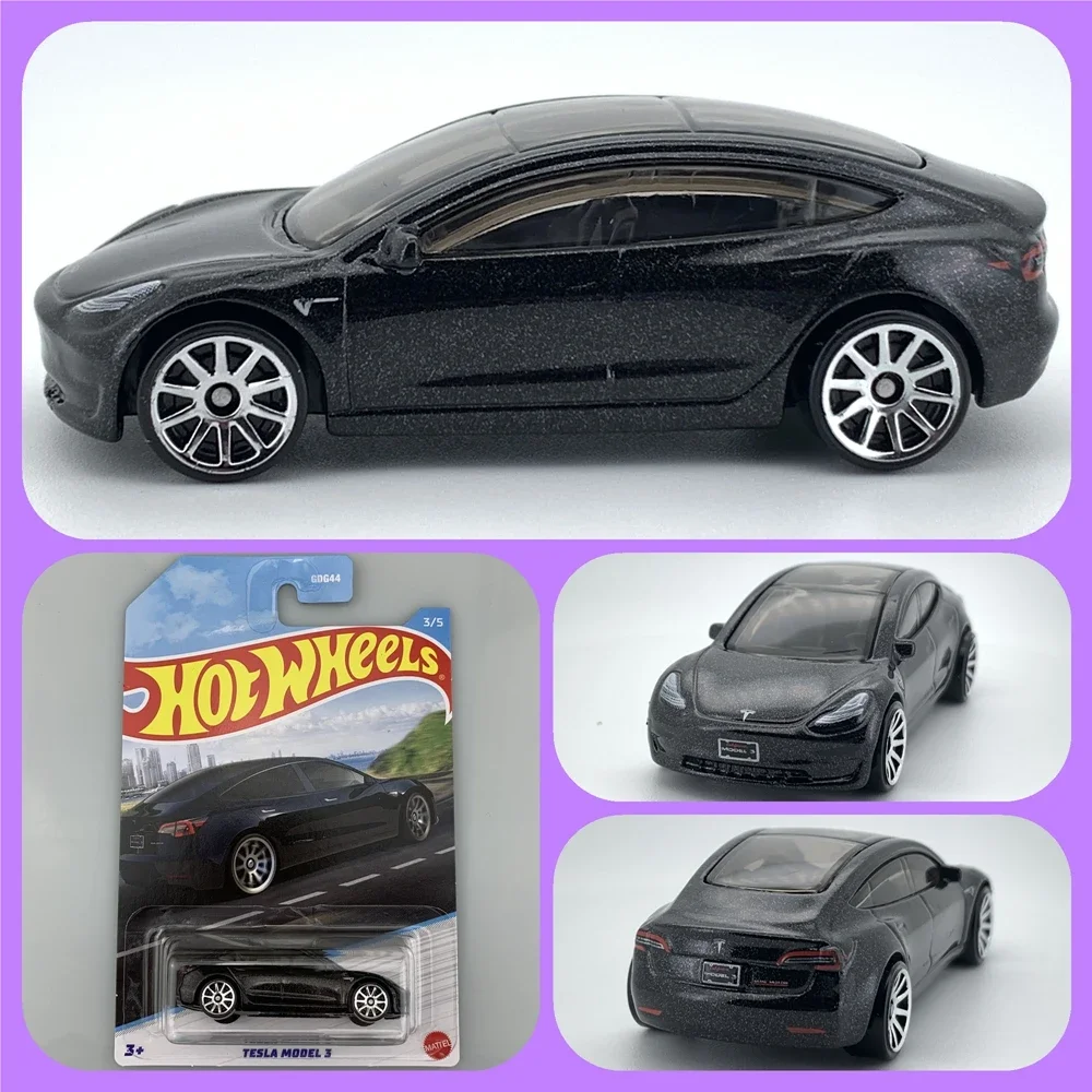 Original Hot Wheels Tesla Model S Roadster Miniature Cars Hoteelws Cars Diecast Model Car hotwetheels 1/64 Diecast Hotwheels