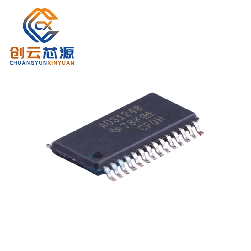 1pcs New 100% Original ADS1248IPWR Integrated Circuits Operational Amplifier Single Chip Microcomputer TSSOP-28