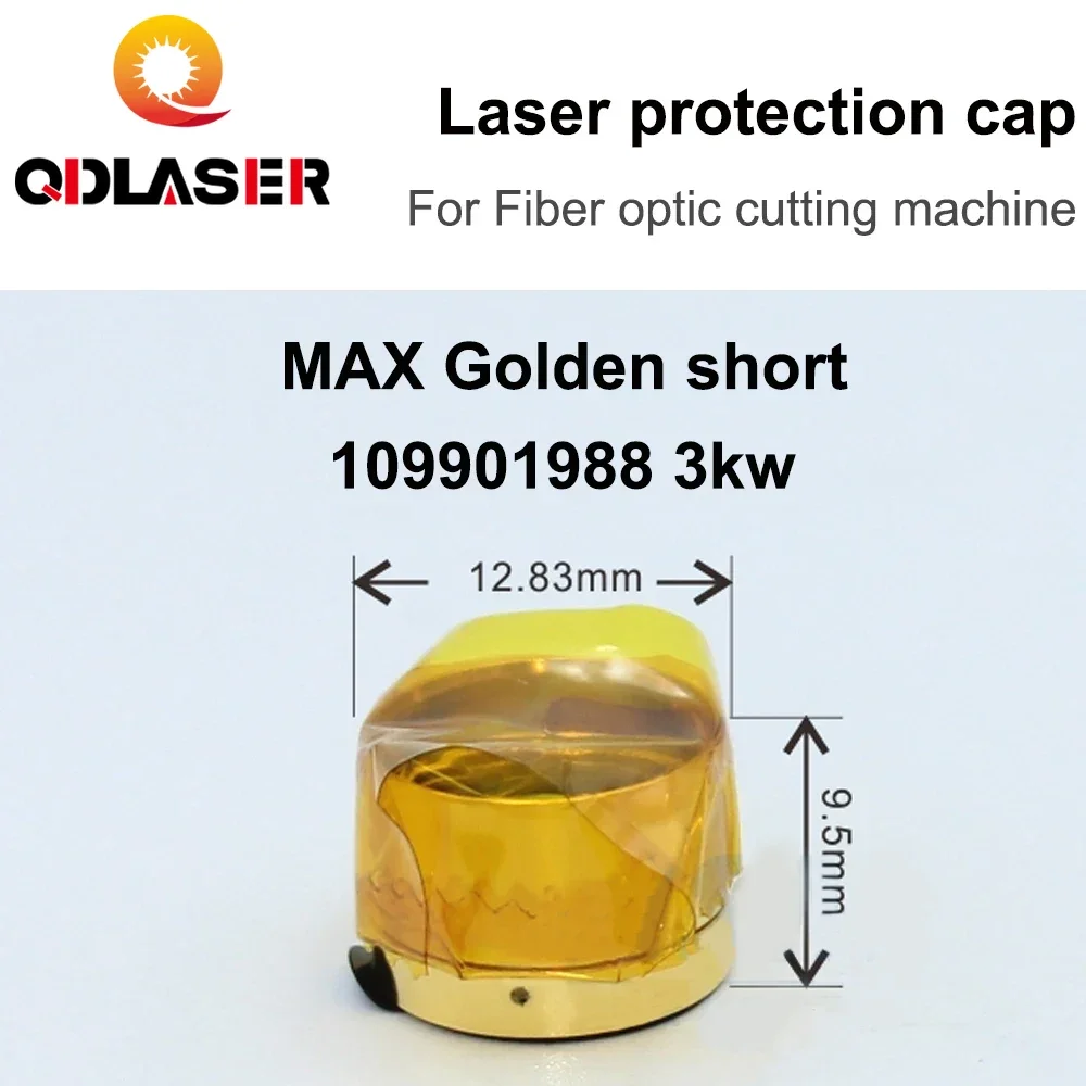 Laser Protection Cap Output Head Cap Suitable for Fiber Optic Cutting Machine Window Mirror MAX Lens