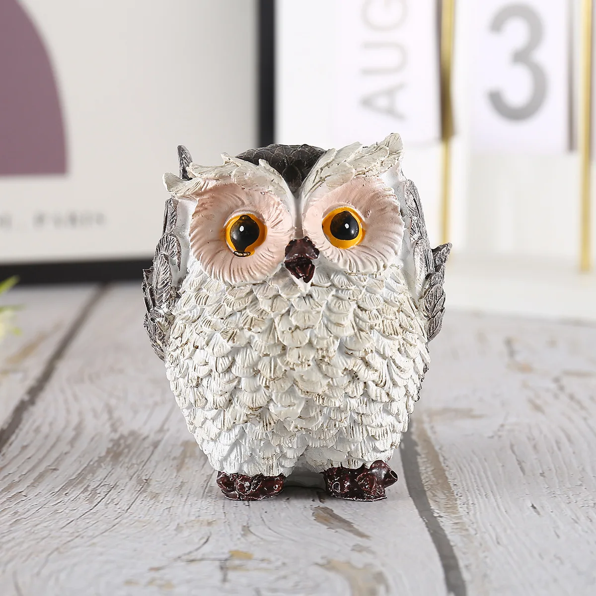 1/3Pcs Desktop Owl Ornaments, Home Decoration, Retro Owl, Don’T Listen, Don’T Say, Don’T See, Three-Piece Ornaments, Living Room, Entrance, Study,