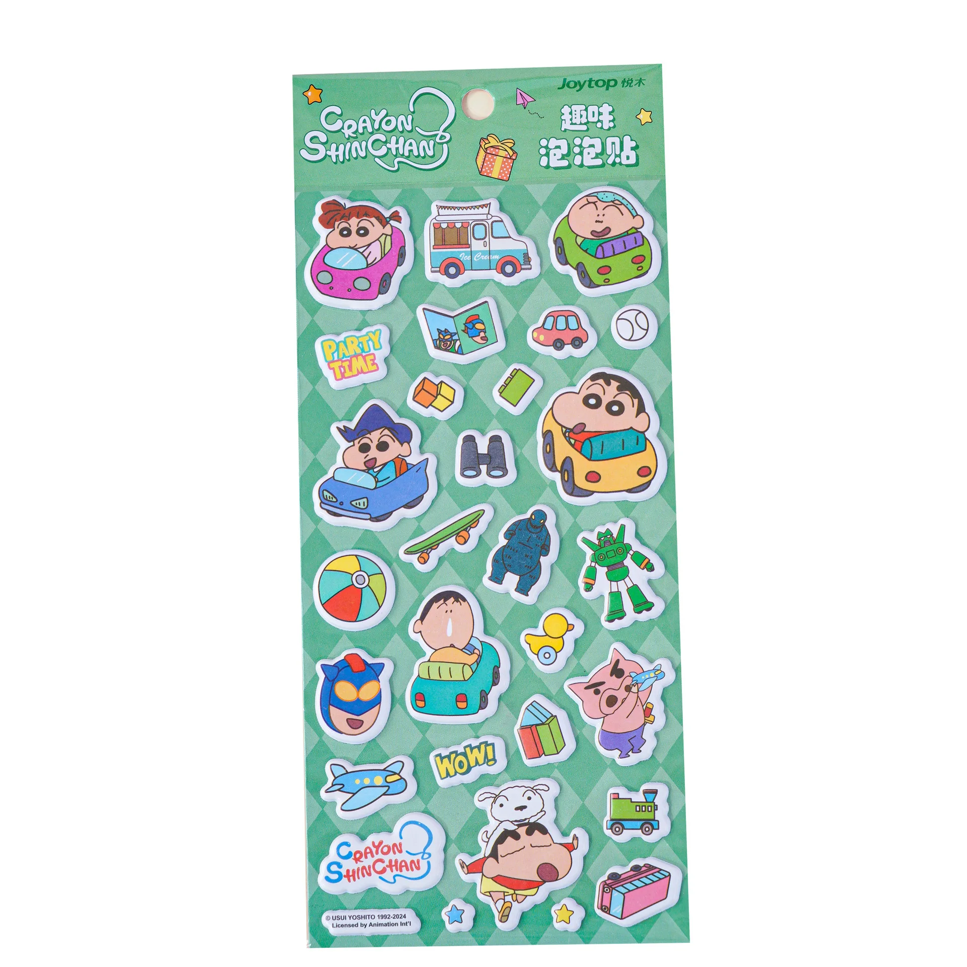 Genuinely Authorized Joytop Crayon Shin-chan Cartoon Fun Bubble Stickers